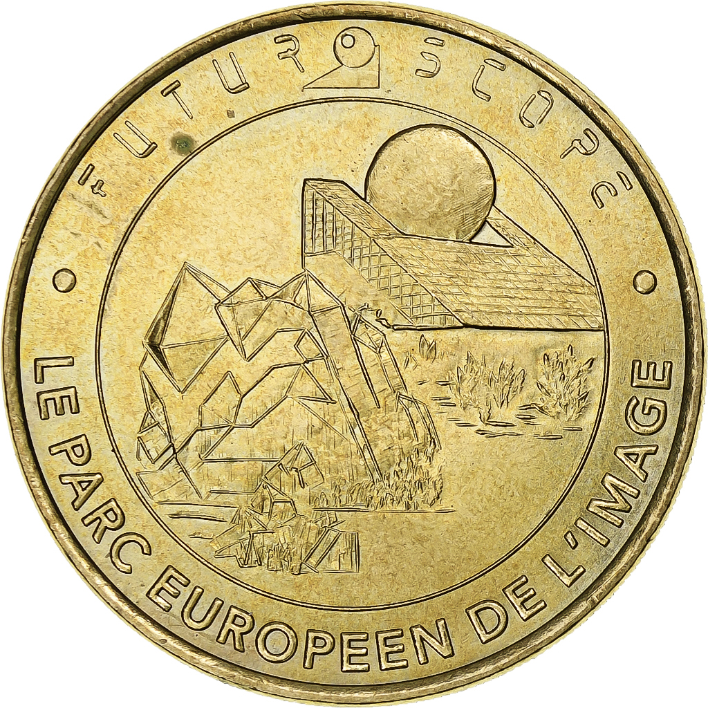 France, Token, Touristic token, 86/ Futuroscope - Parc Européen, Arts &