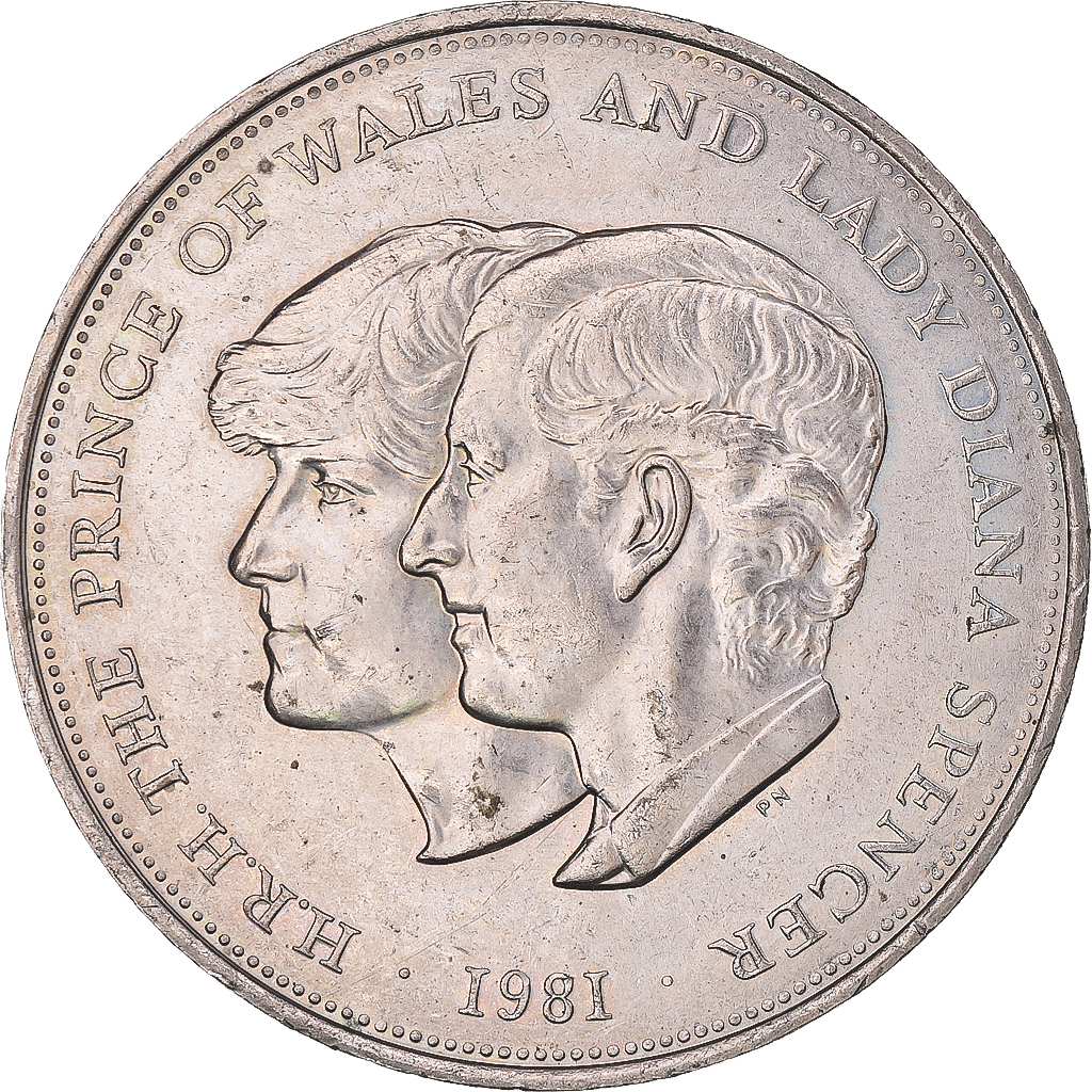 Great Britain, 25 New Pence, 1981