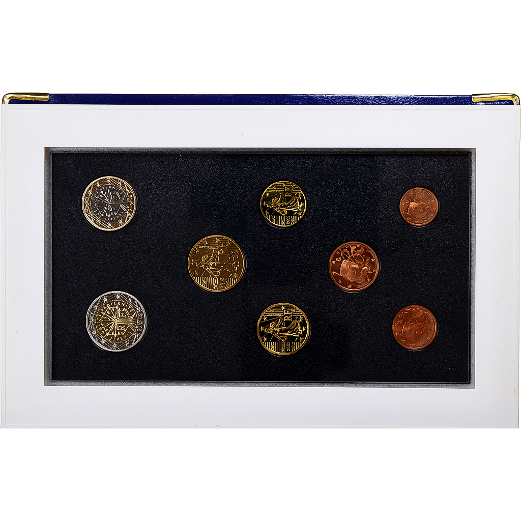 France, Coffret 1c. à 2€, BE, 2002, MDP, FDC