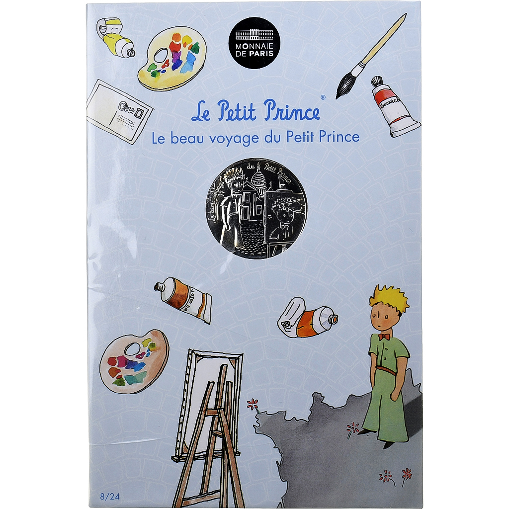 France, 10 Euro, Le Petit Prince (et les peintres), 2016, MDP, Silver, MS