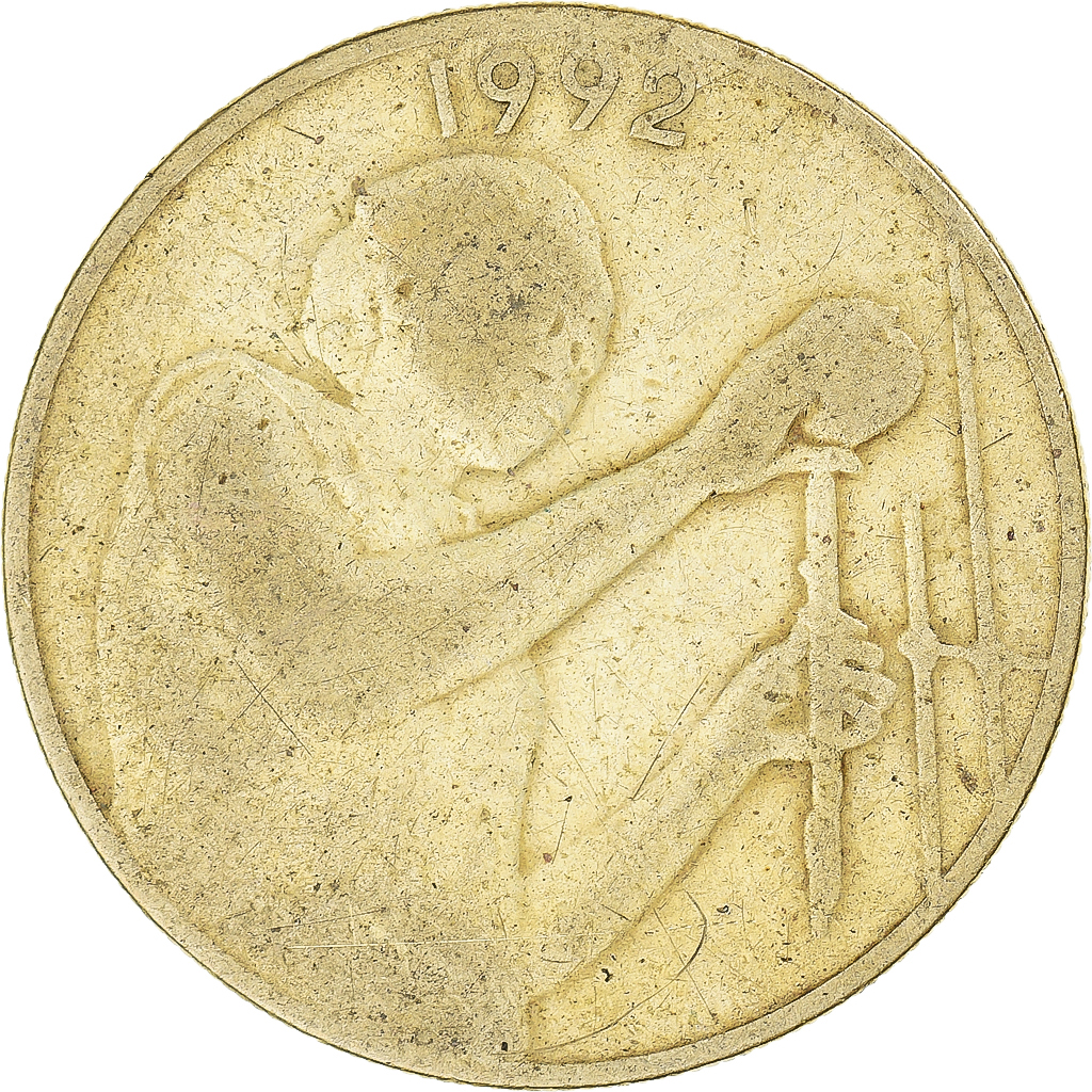Coin, West African States, 25 Francs, 1992