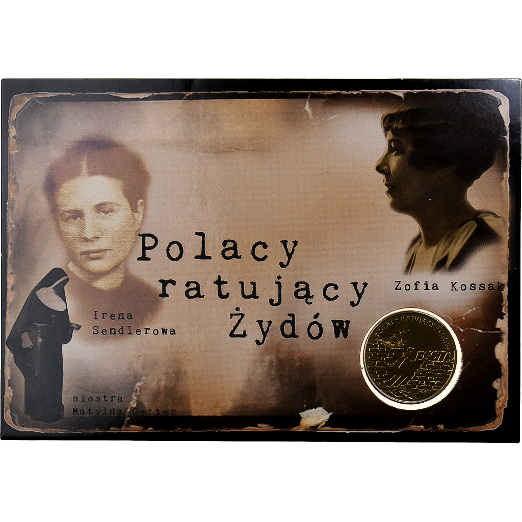 Poland, 2 Zlotys, Żegota Comittee, 2009, Warsaw, Nordic gold, 