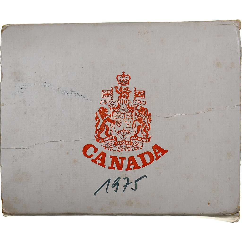 Canada, Elizabeth II, Dollar, Calgary Centennial, 1975, Ottawa, Silver