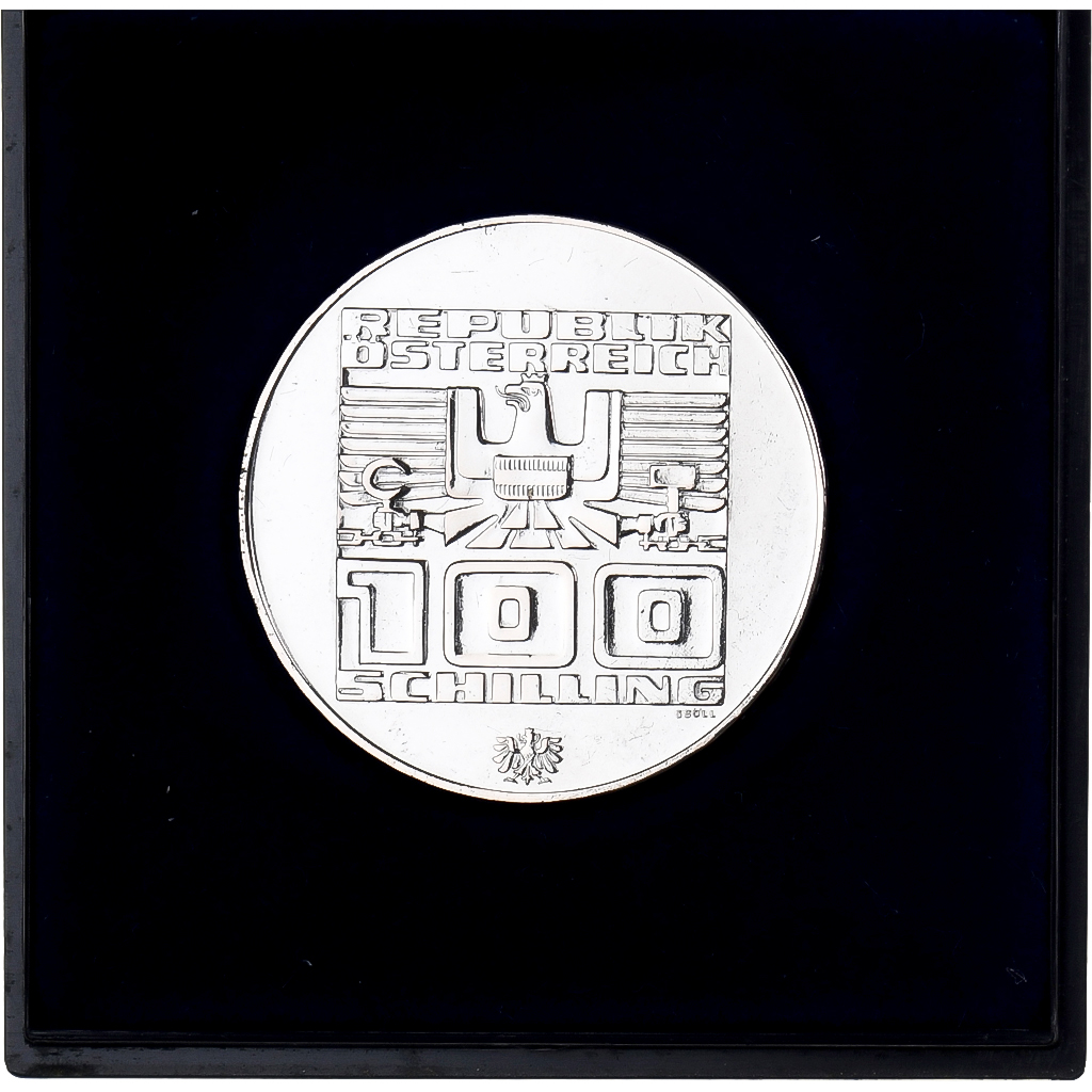 Austria, 100 Schilling, 1975, Vienna, Silver, 