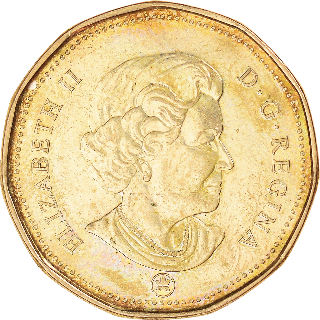 Coin, Canada, Dollar, 2007