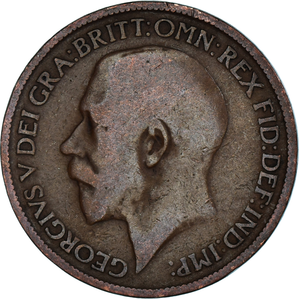 Coin, Great Britain, 1/2 Penny, 1923