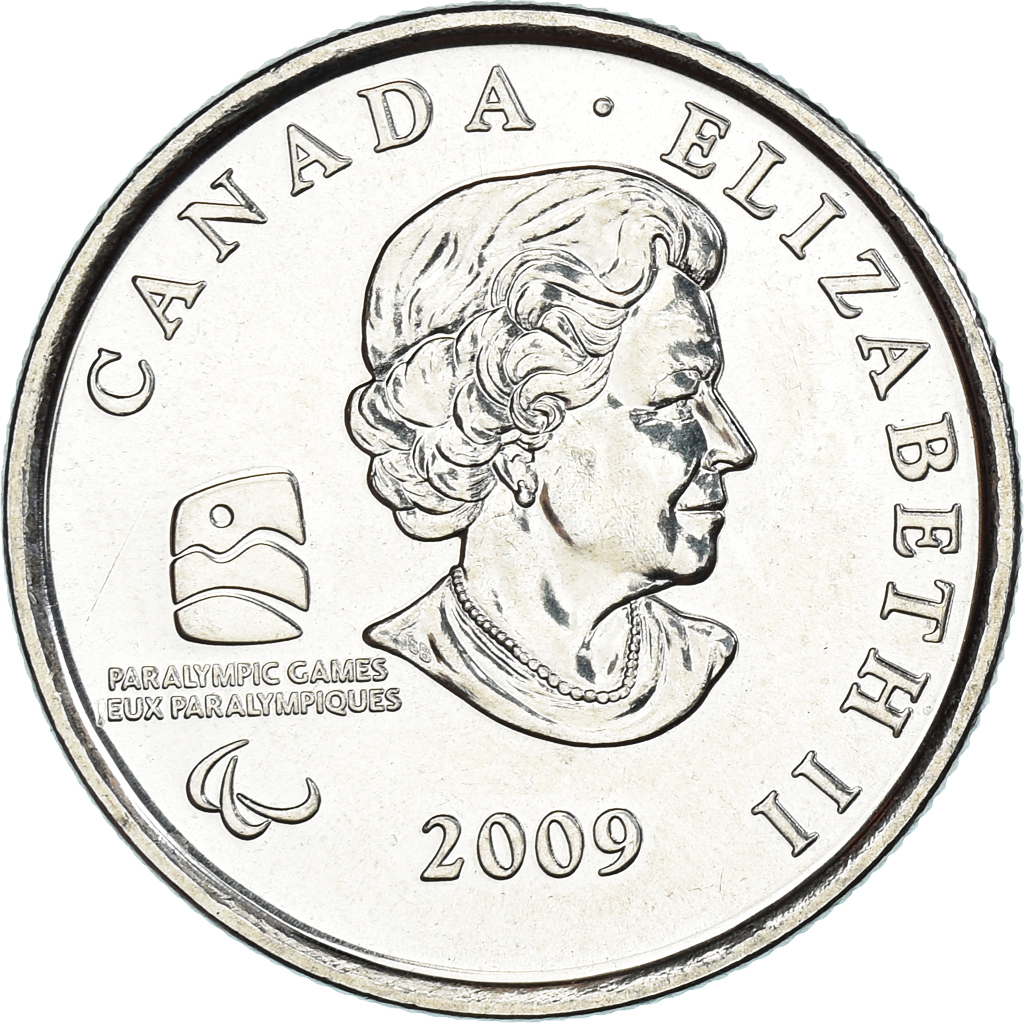 Coin, Canada, 25 Cents, 2009
