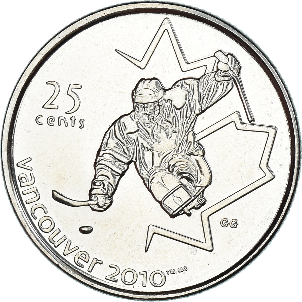 Coin, Canada, 25 Cents, 2009