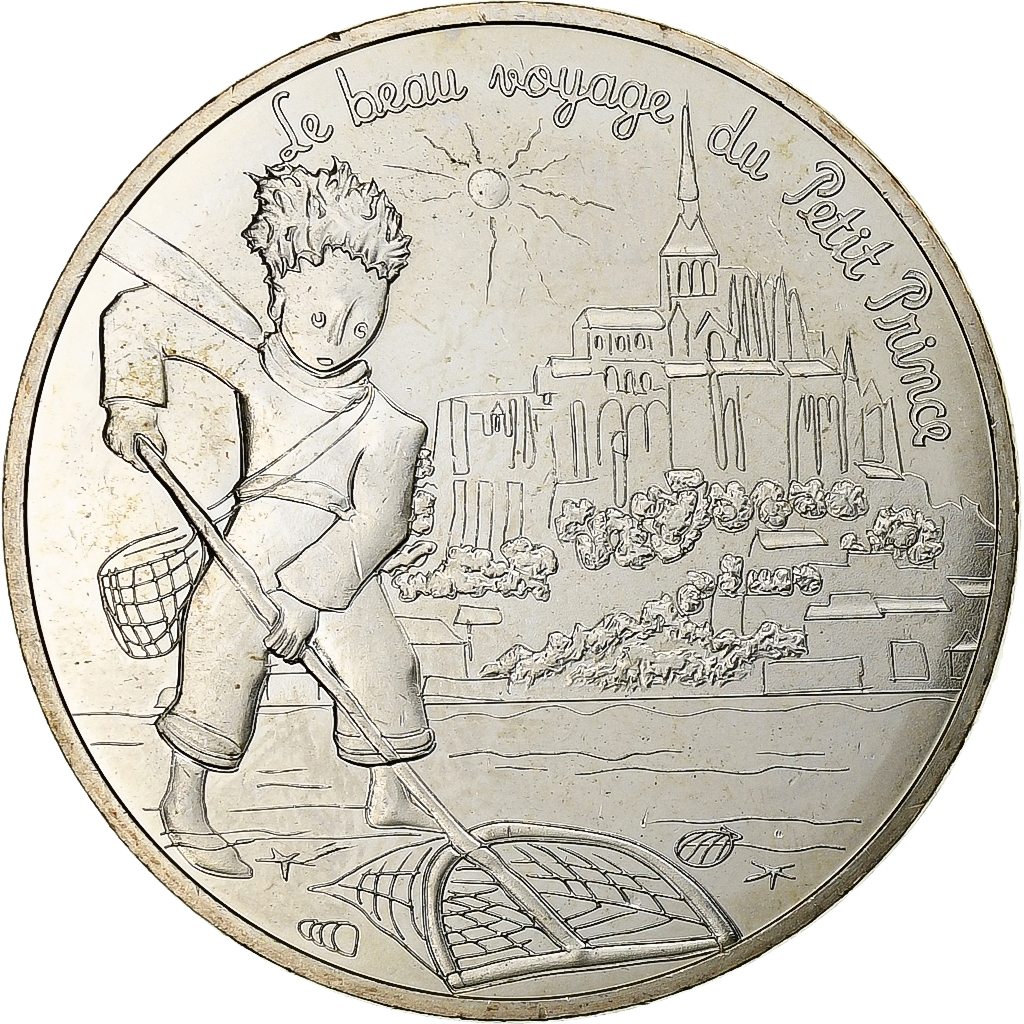 France, 10 Euro, Le Petit Prince (pêche au Mont Saint-Michel), 2016, MDP