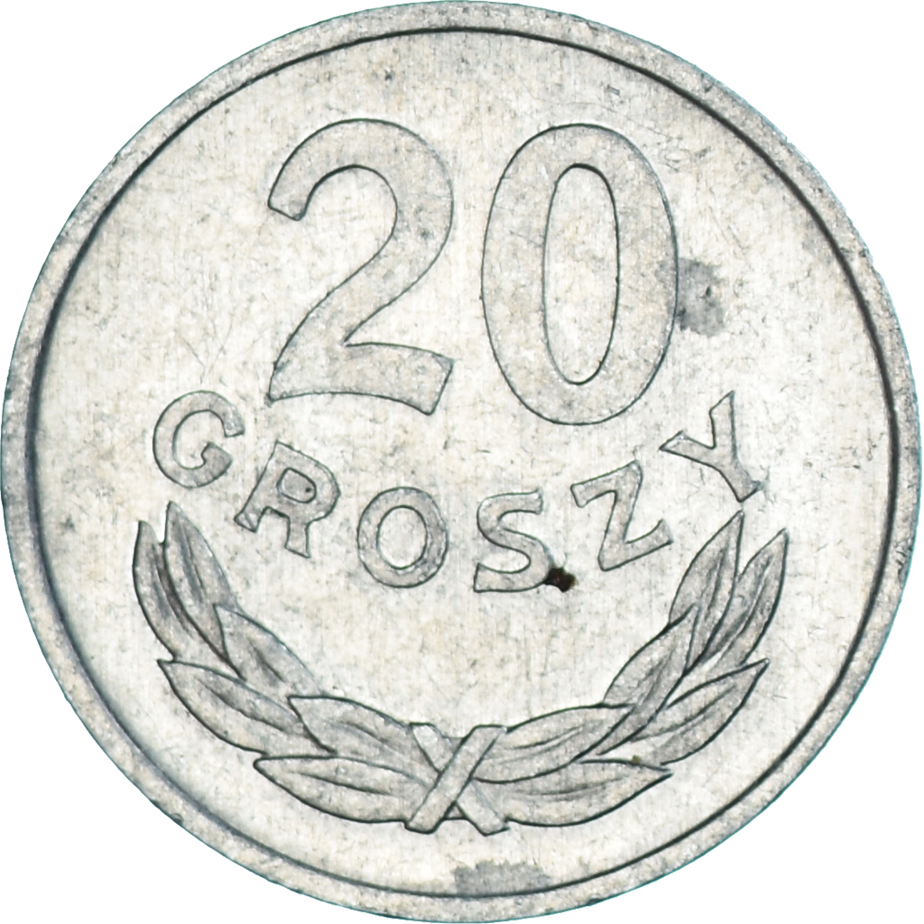 Moneta, Polska, 20 Groszy, 1979