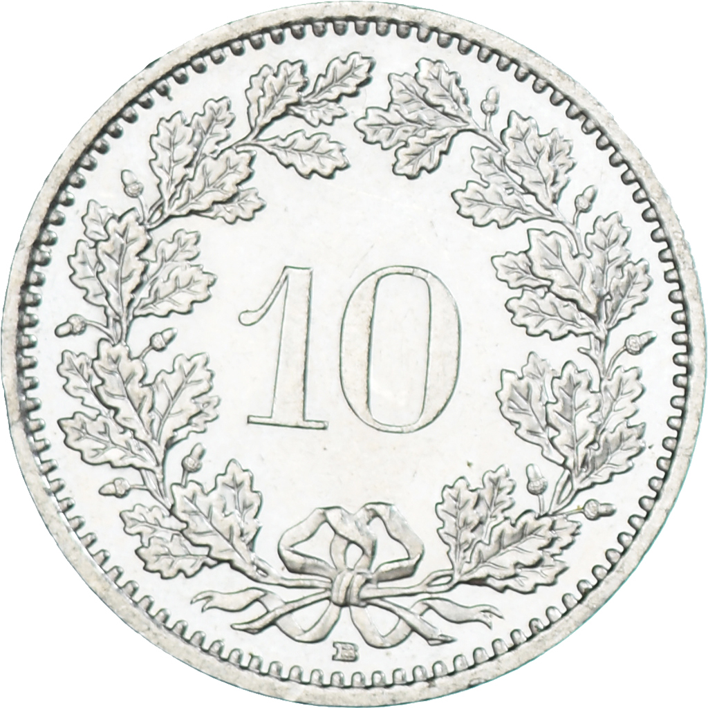 Coin, Switzerland, 10 Rappen, 2002
