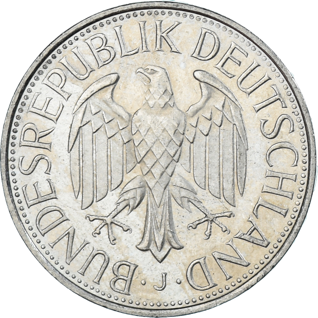 Coin, Germany, Mark, 1989