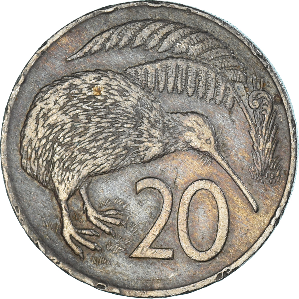 1327239] Coin, New Zealand, 20 Cents, 1974 | eBay Australia