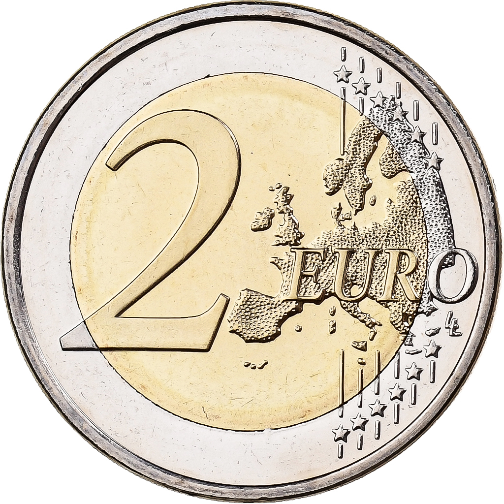 Slowenien, 2 Euro, Ljubljana Botanical Garden, 2010, Vantaa, Bi-Metallic, UNZ