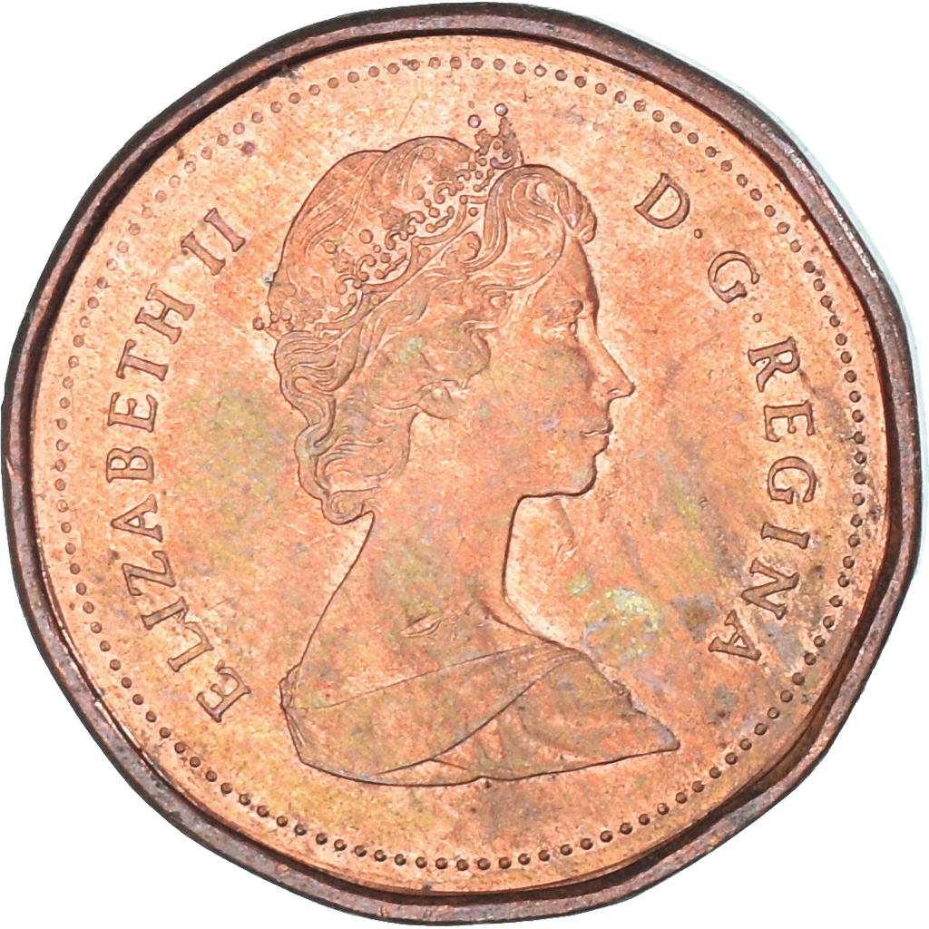 Coin, Canada, Cent, 1985