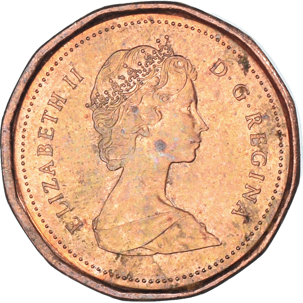 Coin, Canada, Cent, 1989