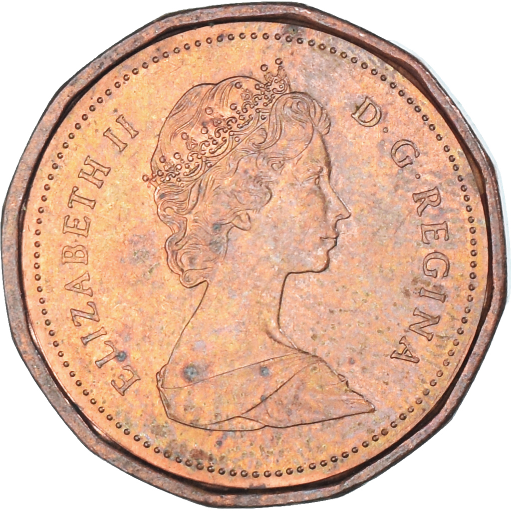 Coin, Canada, Cent, 1986