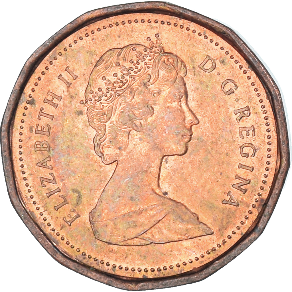 Coin, Canada, Cent, 1988