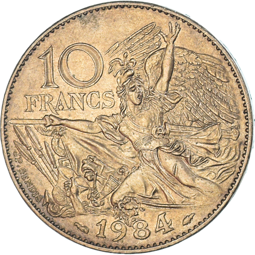 Coin, France, 10 Francs, 1984