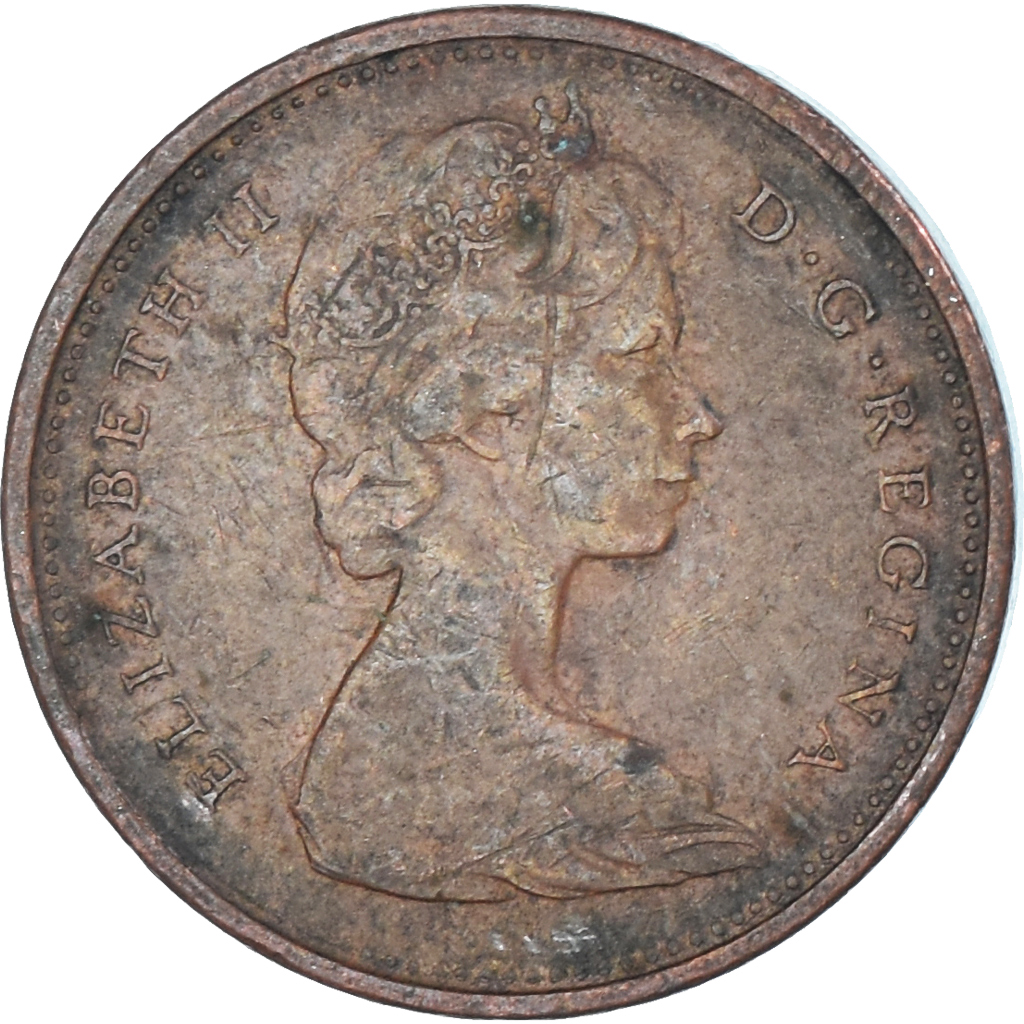 Coin, Canada, Cent, 1967