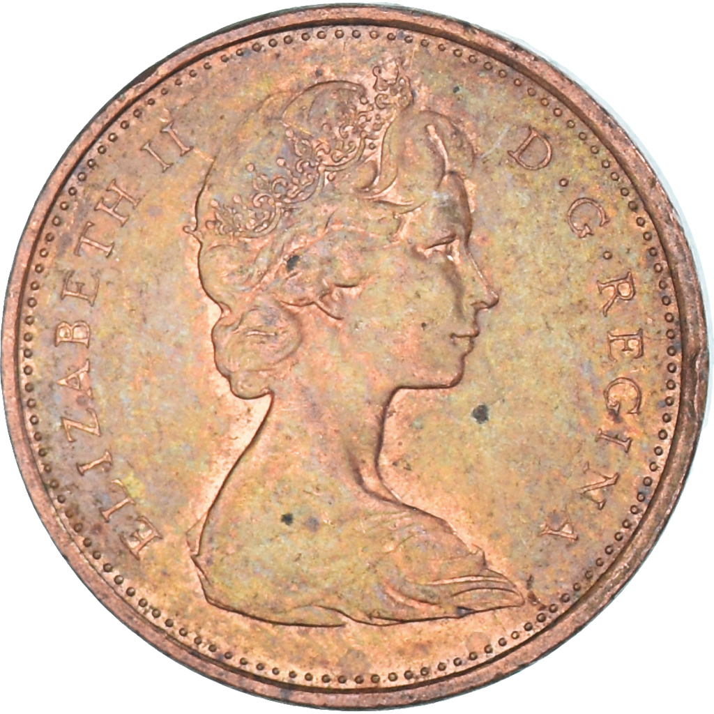 Coin, Canada, Cent, 1975