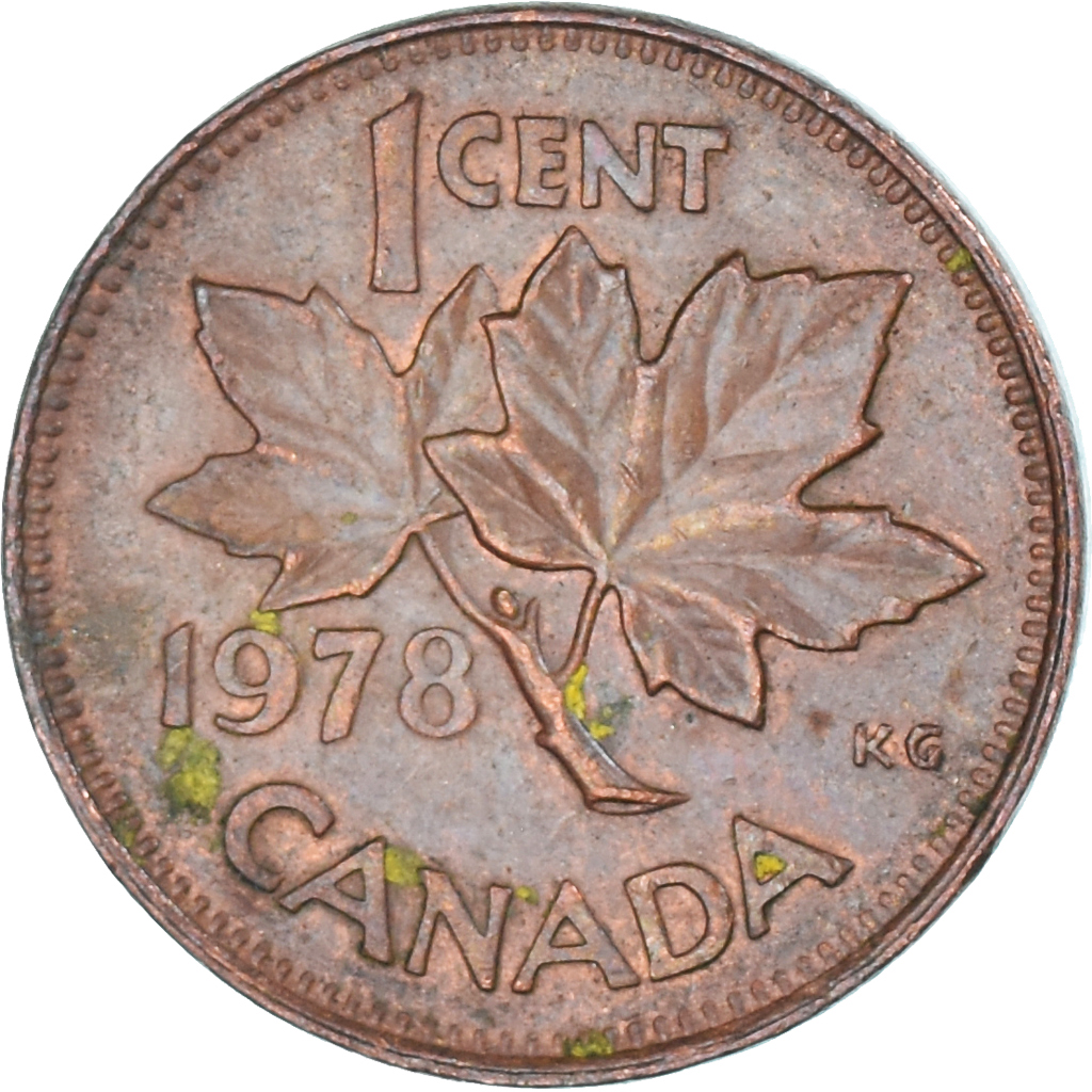 Coin, Canada, Cent, 1978