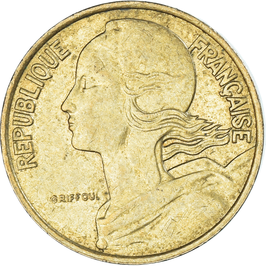 Coin, France, 10 Centimes, 1998