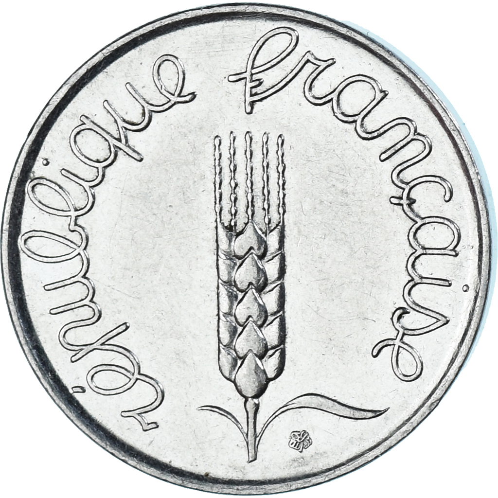 Coin, France, 5 Centimes, 1961