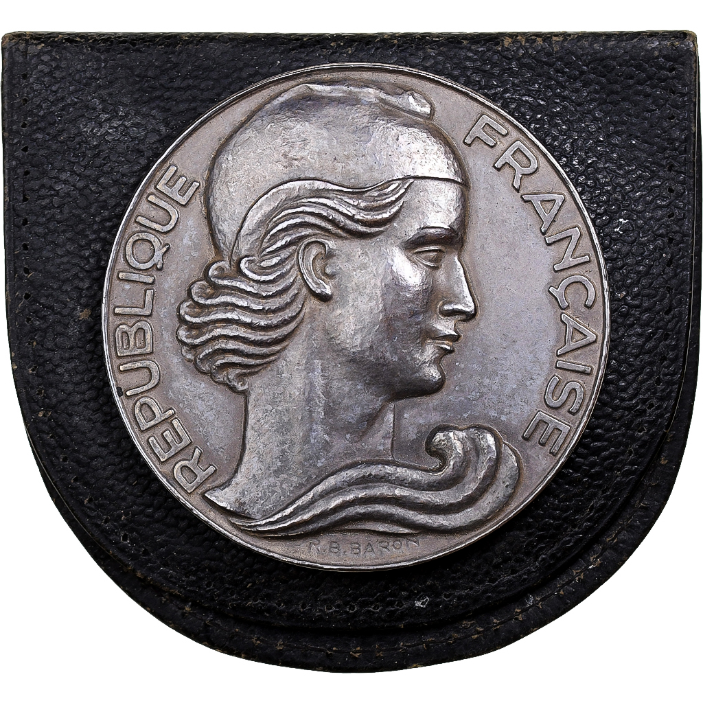 France, Medal, Assemblée Nationale, 1947, Silver, Baron, 