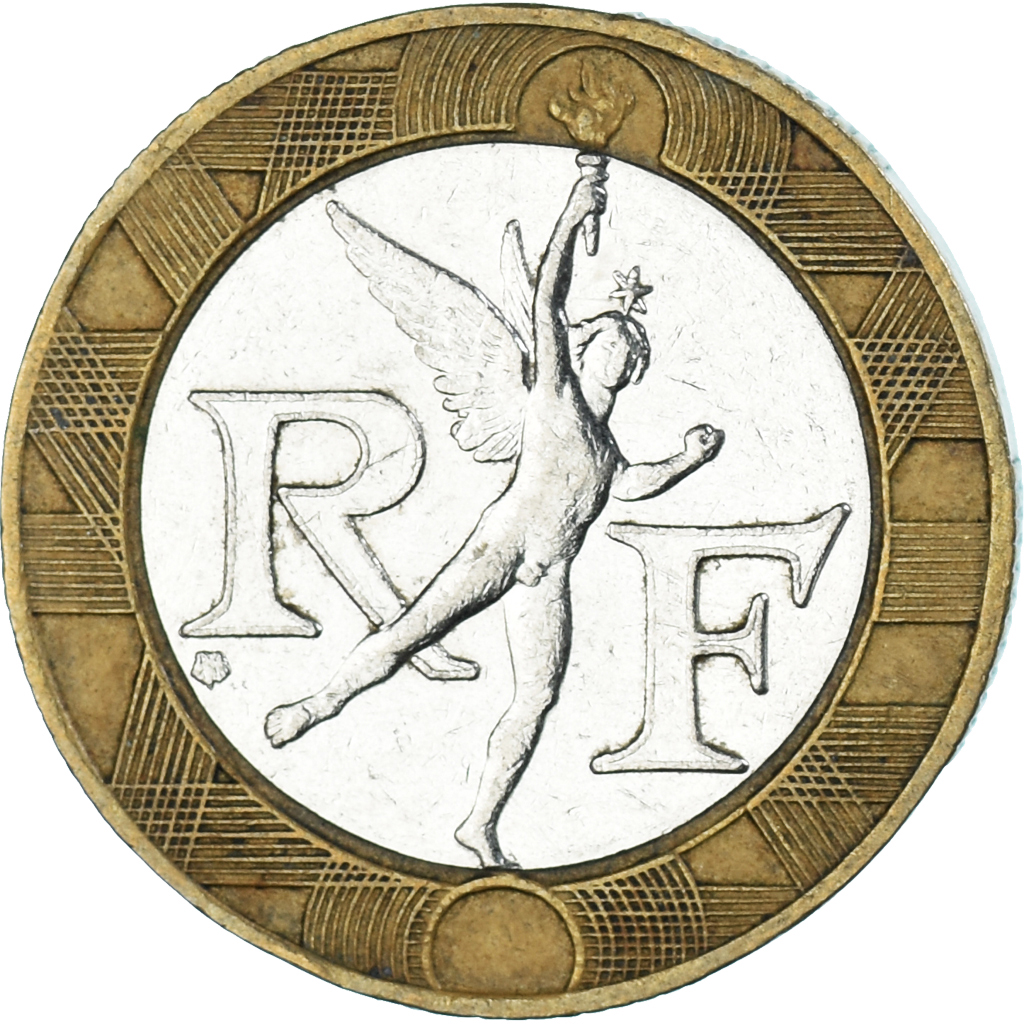 Coin, France, 10 Francs, 1989