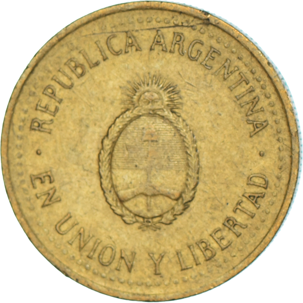 Coin, Argentina, 10 Centavos, 1992