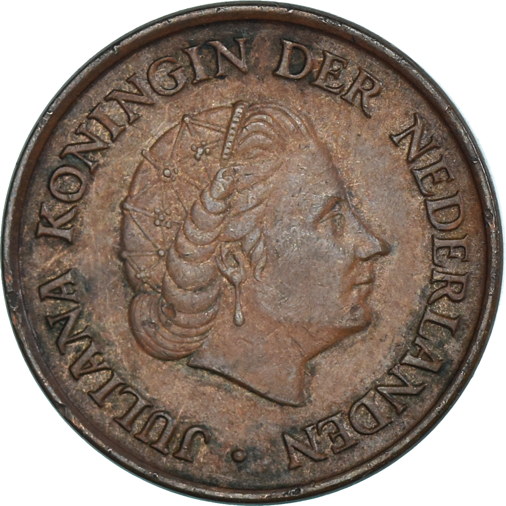 Coin, Netherlands, 5 Cents, 1966