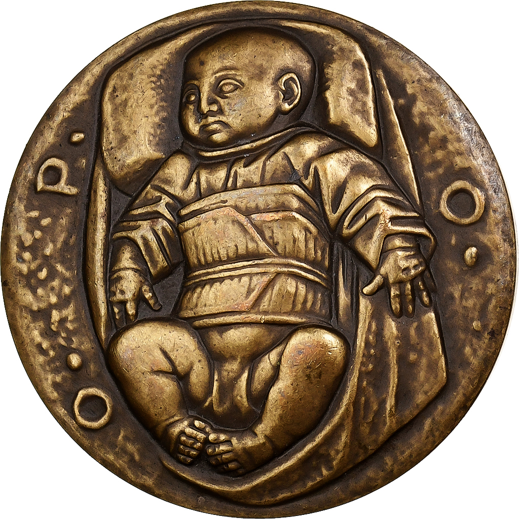 Italy, Medal, Esposizione della Medaglia, 1967, Bronze, 