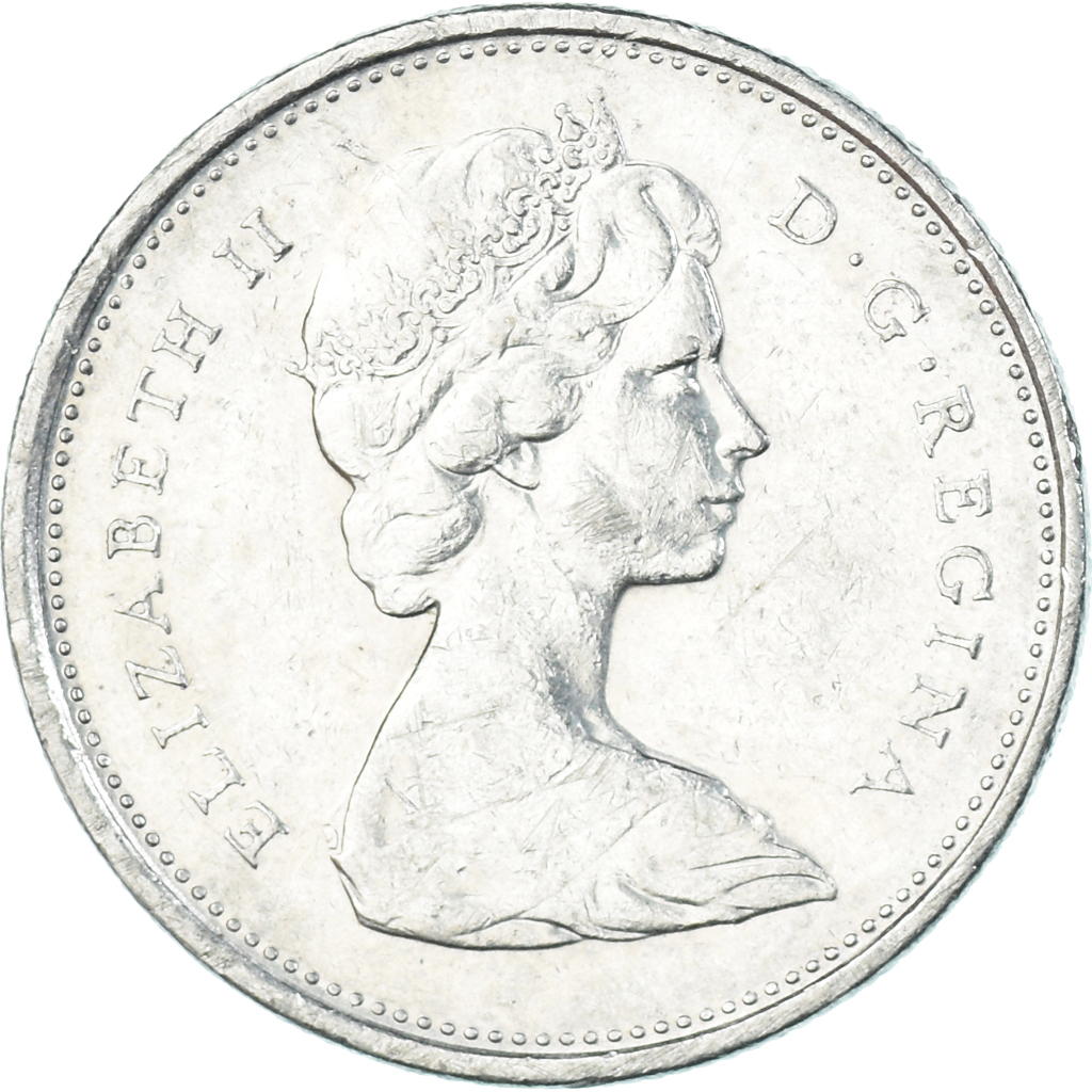 Coin, Canada, 25 Cents, 1972