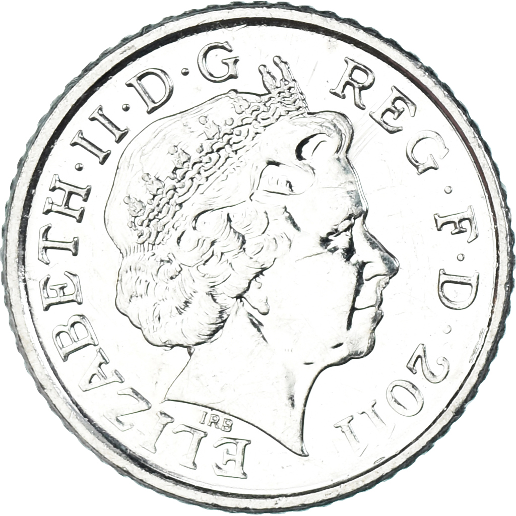Coin, Great Britain, 5 Pence, 2011