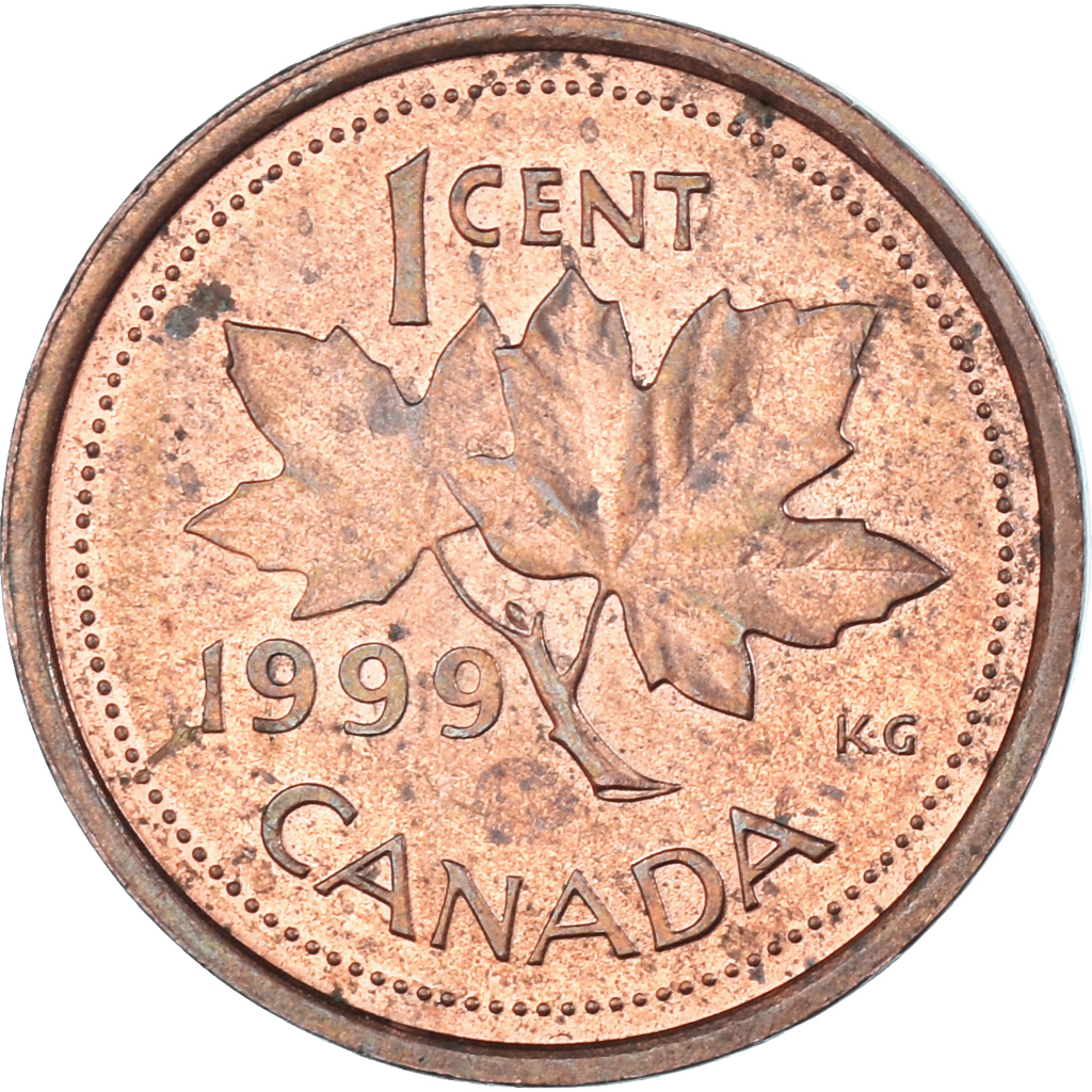Coin, Canada, Cent, 1999