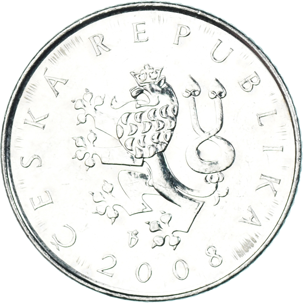 Coin, Czech Republic, Koruna, 2008