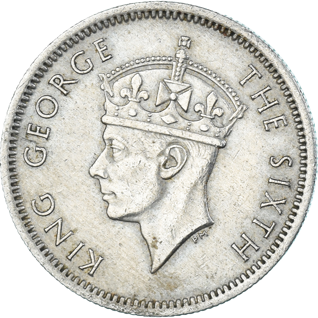 Coin, MALAYA, 10 Cents, 1949