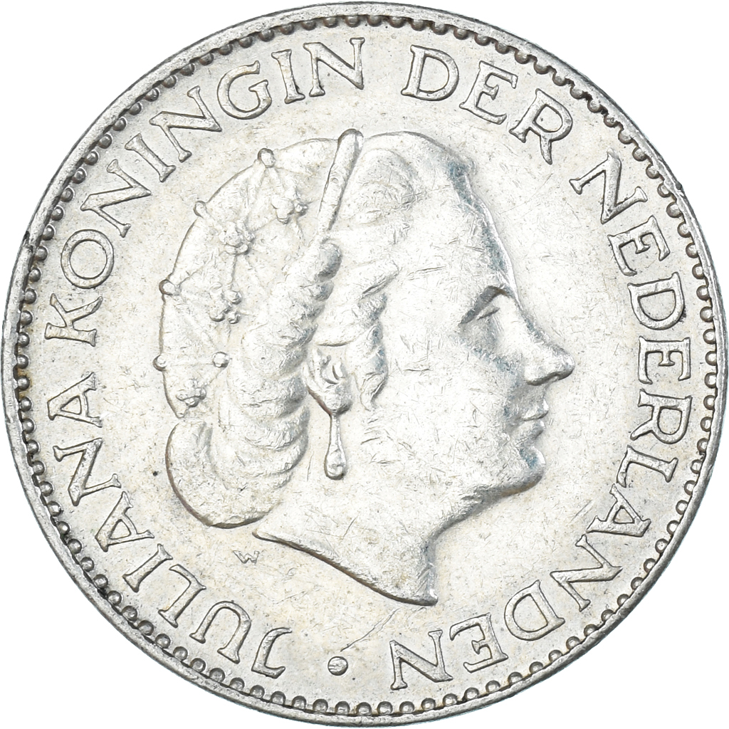 Coin, Netherlands, Gulden, 1955