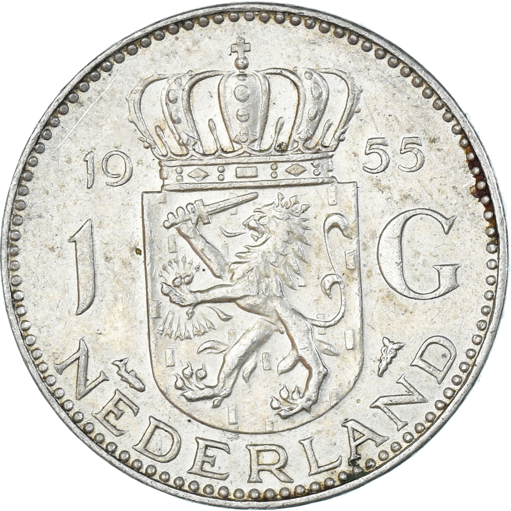 Coin, Netherlands, Gulden, 1955