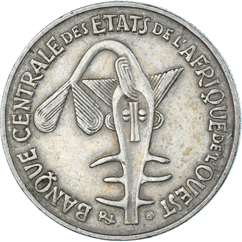 Coin, West African States, 50 Francs, 1997