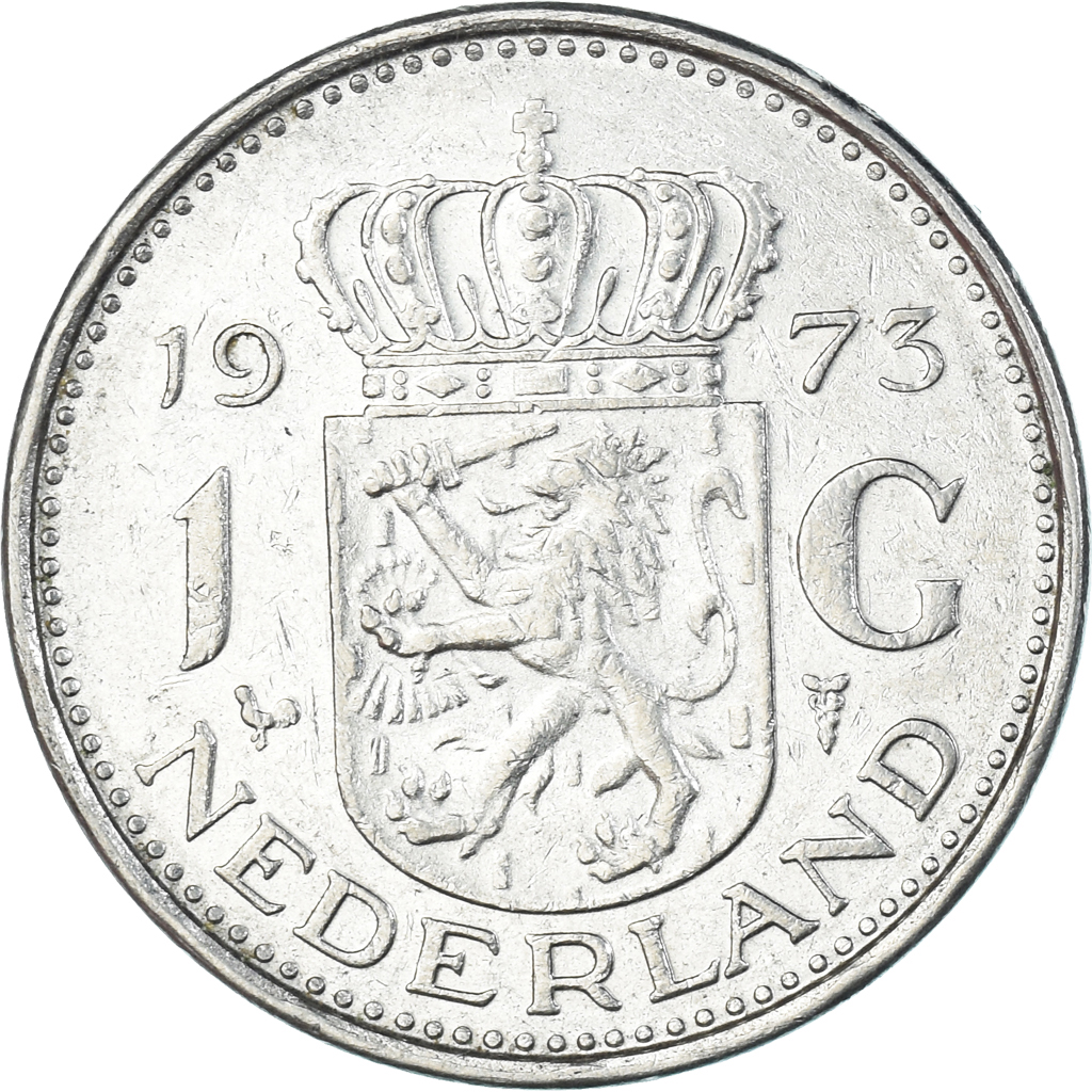 Coin, Netherlands, Gulden, 1973