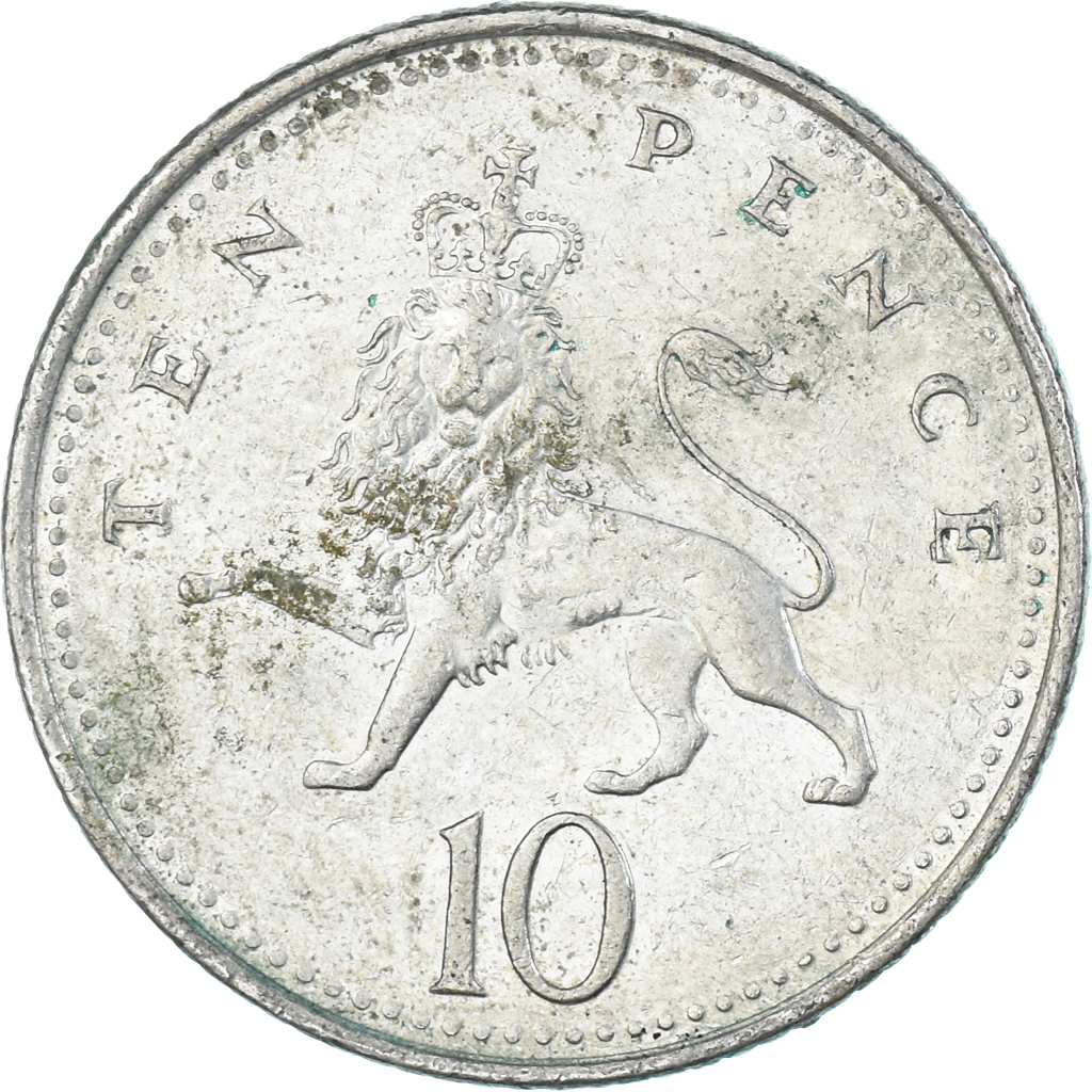 Coin, Great Britain, 10 Pence, 1997