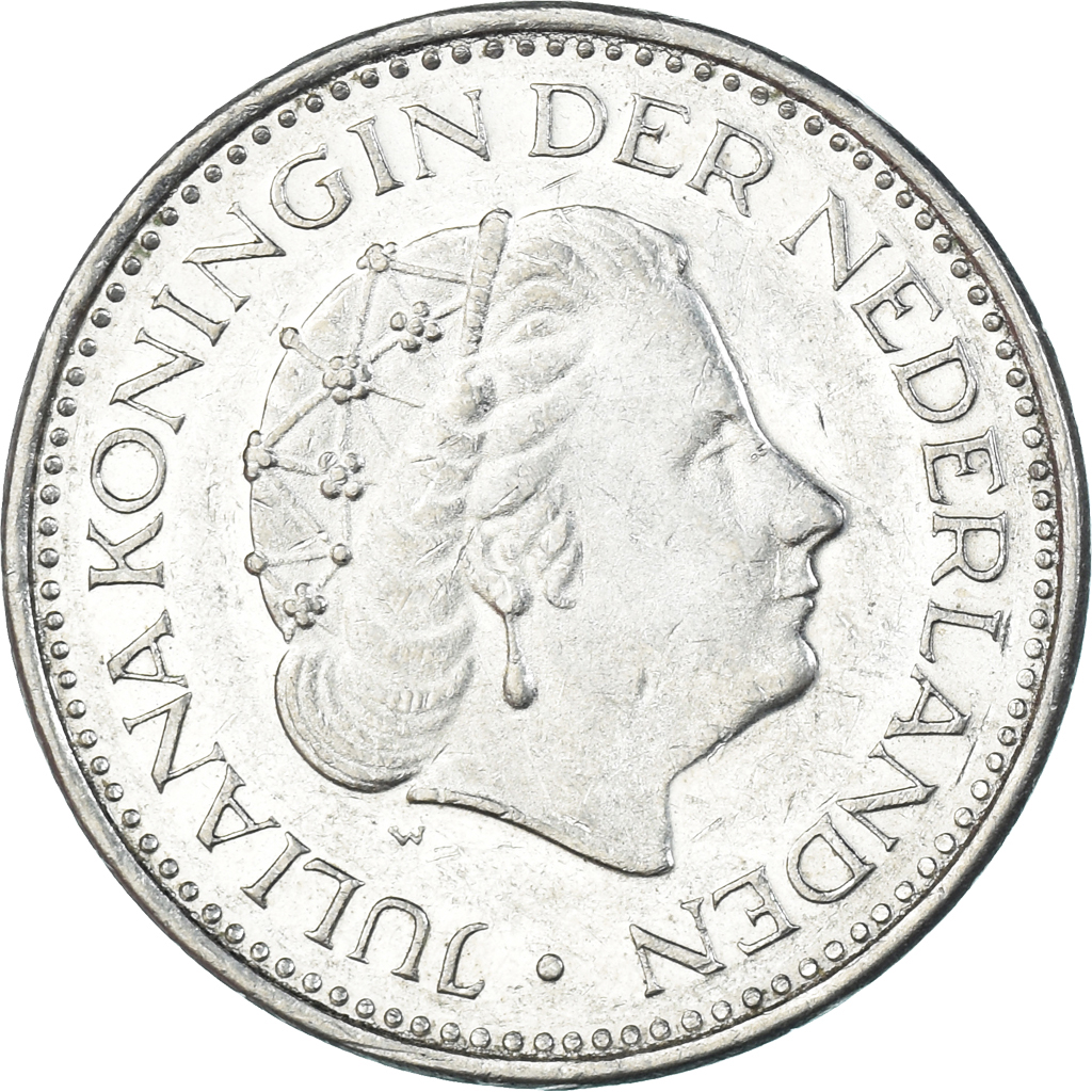 Coin, Netherlands, Gulden, 1977