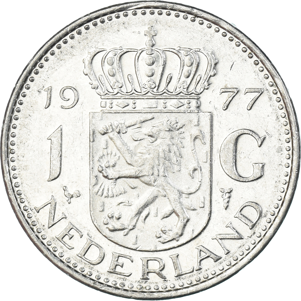 Coin, Netherlands, Gulden, 1977