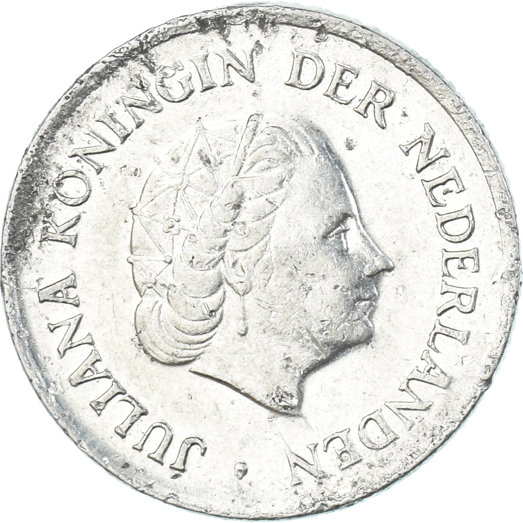 Coin, Netherlands, 25 Cents, 1976