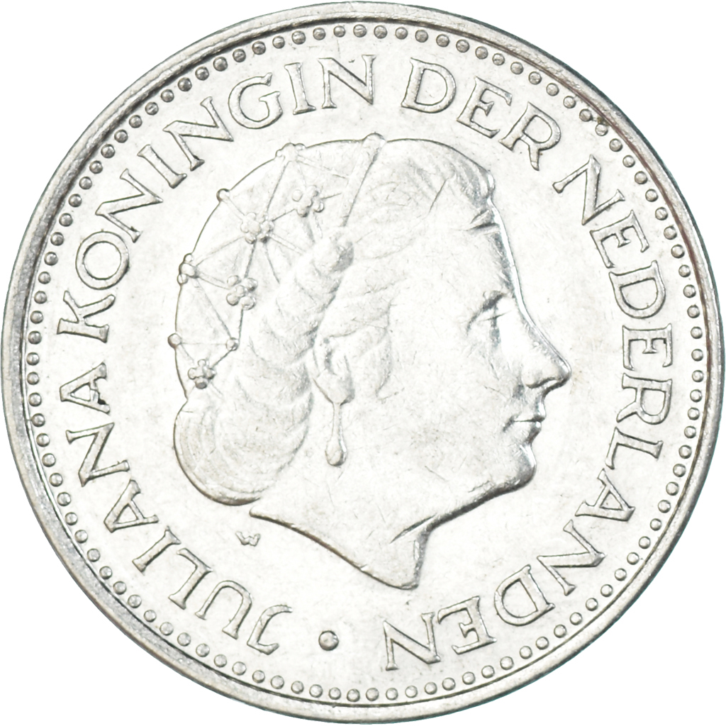 Coin, Netherlands, Gulden, 1972