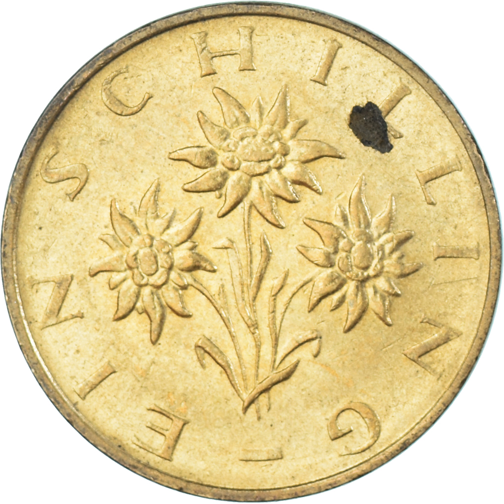 Coin, Austria, Schilling, 1990