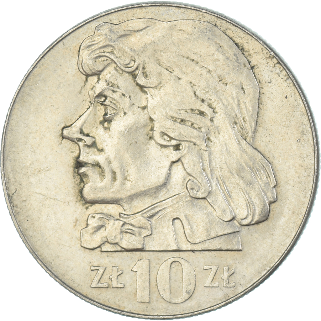 Coin, Poland, 10 Zlotych, 1972