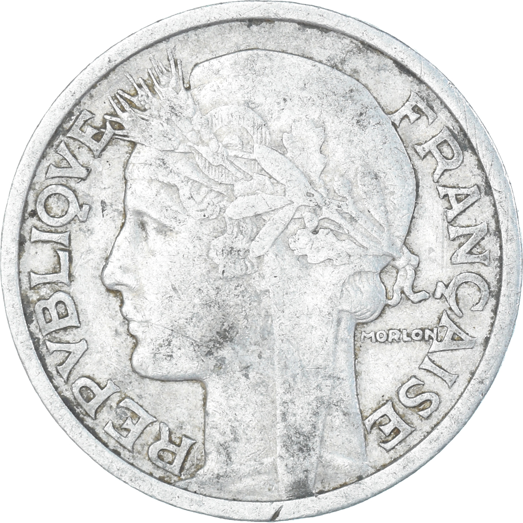 Coin, France, 2 Francs, 1946